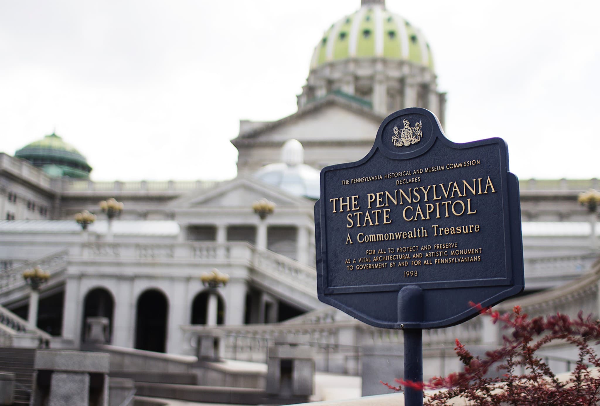 Pennsylvania State Capitol in Harrisburg